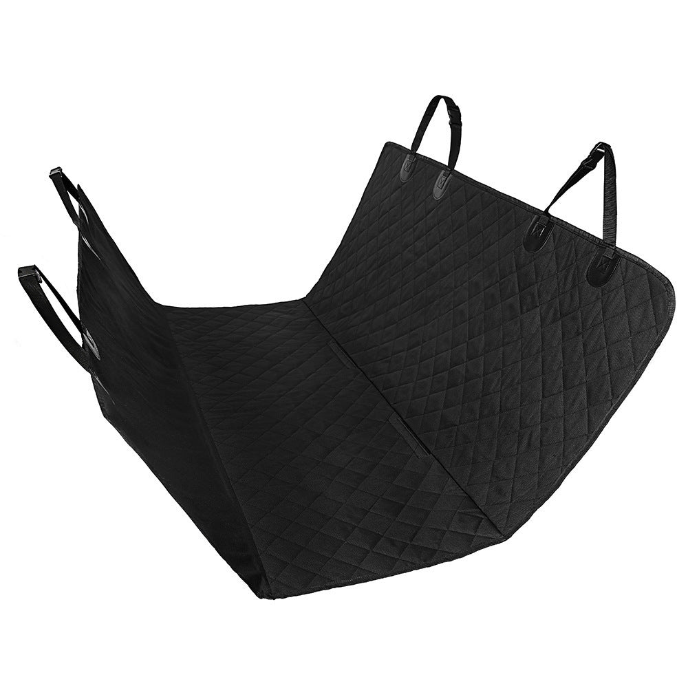 Hund Auto Sitz Abdeckung Ansicht Mesh Pet Carrier Hammock Sicherheitsschutz Auto Rücksitzmatte mit Reißverschluss und Tasche für Reisen