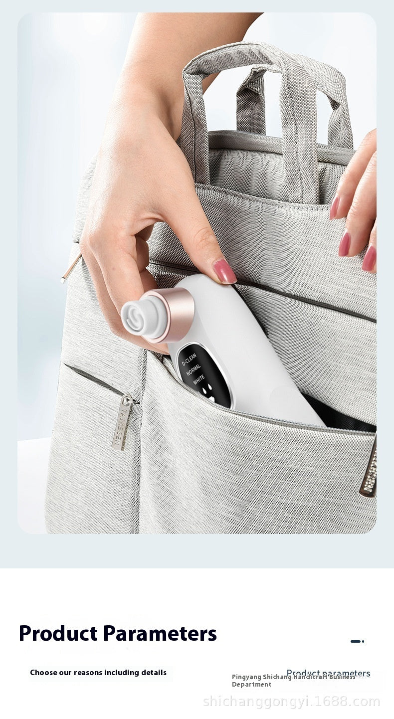 Mitesserentfernungsgerät mit kleinen Bläschen