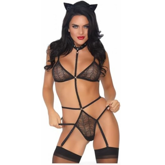 Nightgown cat lady - MADAME GONGO