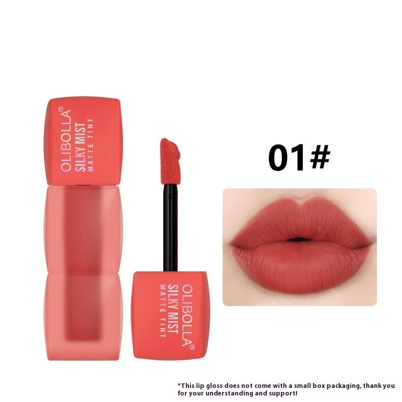 Matte Velvet Lip Lacquer Long-lasting Moisturizing Fade Lip Lines Lipstick