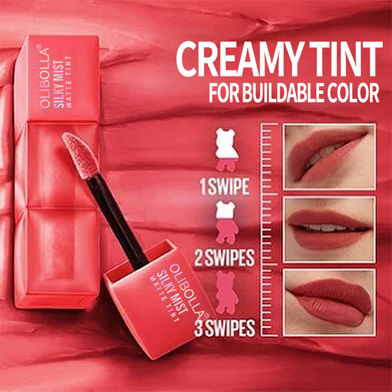 Matte Velvet Lip Lacquer Long-lasting Moisturizing Fade Lip Lines Lipstick